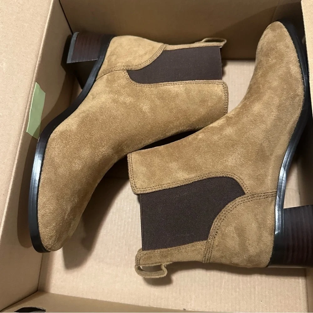 J crew Chelsea boots Rich coffee
